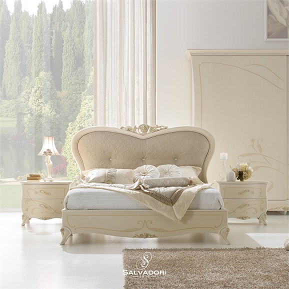 L01/YC Letto imbottito con pediera 